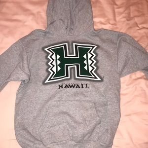 Gray University of Hawaii sweatshirt